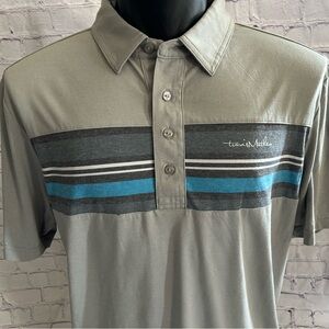 TRAVIS MATHEW mens medium soft cotton golf polo